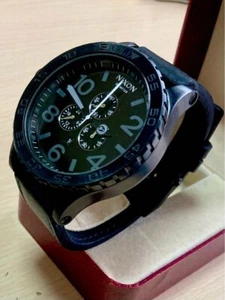 Nixon The 51-30 Chrono Watch Quartz Analog Black No accessories - Picture 1 of 6