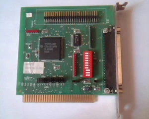 Wangtek 30631-001 QIC-02 Tape Controller 8-bit ISA 50-pin 37-pin TI CF61370 - Picture 1 of 7