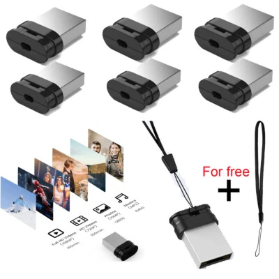 LOT Pack 32/64GB USB 2.0 Drive Thumb Drive Memory Stick Mini Thumb Drives - Image 1 of 4