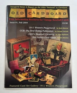 Old Cardboard Issue #1 Fall 2004 SLF1 - Foto 1 di 2