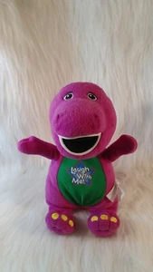 Peluche Lyons Barney 2008 ride con me dinosauro viola 10,5" - Foto 1 di 4