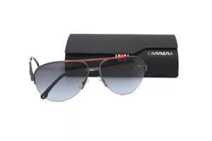 Carrera CA8030S 0SVK 9O Pilotenbrille matt Ruthenium graue Gläser mit Farbverlauf - Bild 1 von 6