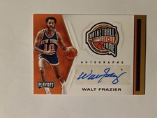 2019-20 Chronicles Playoff Walt Frazier Hall of Fame Auto Autograph  Knicks