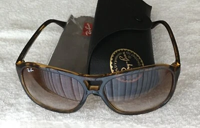 Óculos de sol RAY-BAN Havana claro/marrom grau RB4128 GATOS 4000 710/51 60 15 140 2N - Imagem 1 de 4
