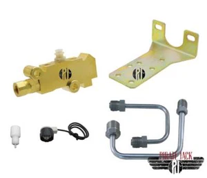 Disc Disc Bottom Mount Proportioning Valve Kit 9/16" & 1/2" Ports Left Side Exit - Picture 1 of 5