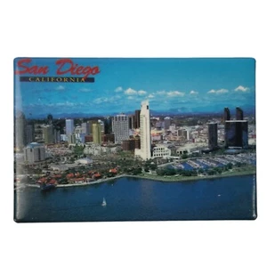Vintage San Diego California Downtown Fridge Magnet - Picture 1 of 4