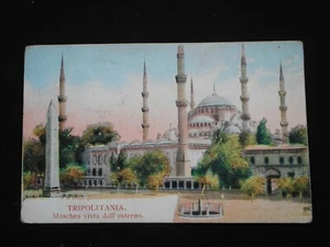 ***TRIPOLITANIA - MOSCHEA*** VIAGGIATA (1912) - Foto 1 di 2