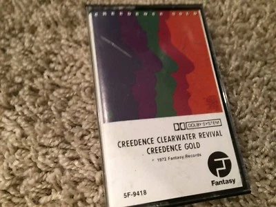 CREEDENCE CLEARWATER REVIVAL - Creedence Gold rare US Cassette Fantasy - Image 1 of 2