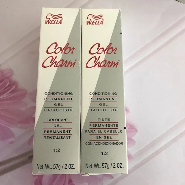 Wella Color Charm Permanent Black Cherry GEL Hair 3rv