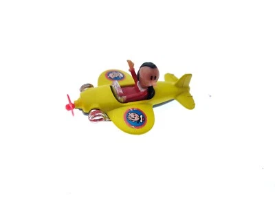 Yellow Olive Oyl Popeye Airplane Corgi 2.5" Diecast Vehicle Ty24 - Image 1 of 3