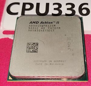 CPU336 - AMD Athlon II X4 645 3.1GHz Quad Core AM3 CPU Processor ADX645WFK42GM