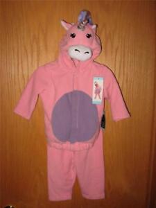 NWT Old Navy UNICORN Plush Infant Baby Halloween Costume ~ 0 - 6  Months ~ Cute!