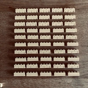 LEGO 50* Profile/ Masonry 1x4 Brick (part 15533) LIGHT TAN, FREE UK Postage - Picture 1 of 1