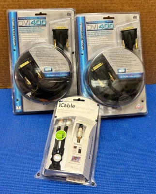 (2) MONSTER DVI400-4M (&) (1) MONSTER ICABLE IPO - Image 1 of 4
