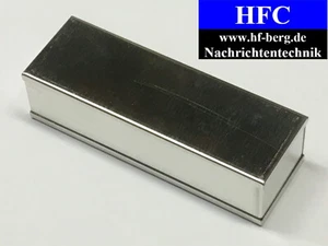 Weißblechgehäuse 37 x 111 x 30 mm, ungelocht / Bausatz (G1258) - Picture 1 of 5
