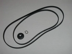 Juego de cinturones + engranaje pequeño + anillo a presión para fabricante de pan Eureka modelo B3955 solamente - Imagen 1 de 5