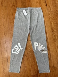 NWT Gap Kids Girl's Gray Leggings, Size XL (12) - Picture 1 of 5