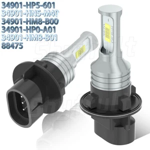 LED Headlight Bulb Lights for 2005-2021 Honda TRX250 RECON Fits 34901-HP5-601 - Foto 1 di 10