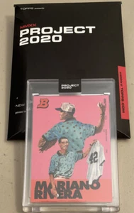 2020 Topps Project 2020 #363 ⚾️ HOF Mariano Rivera RC By Jacob Rochester⚾️ - Picture 1 of 3