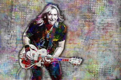 Póster Joe Walsh Of The Eagles 12x18 pulgadas impresión de Joe Walsh envío gratuito Foto 1 de 4