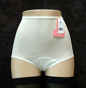CAROLE Retro Vintage Collection 100% Acetate Pale Yellow Brief Size 5/Small