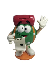 Vintage 2000 M&M's Green Backpacker Dispenser - Imagen 1 de 11