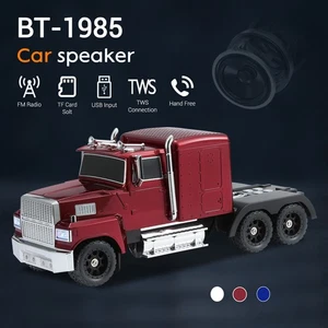 Haut-parleur Bluetooth LED Classic Music Truck haut-parleur son fort Mp3, USB Fm Tf LED - Photo 1 sur 31