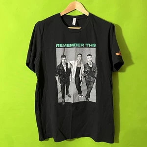 Camiseta Jonas Brothers 2021 Remember This Black Concert Tour 2021 adulto XL 1d - Imagen 1 de 5