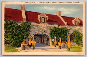 Entrance to Place D'Armes - South Barracks - Fort Ticonderoga, New York - Picture 1 of 2