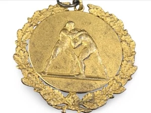 Vintage German Wrestling Medal - Picture 1 of 8