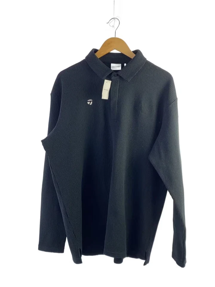 Camisa de Rugby de Punto Ancho TaylorMade X UNITED ARROWS Manga Larga, Poliéster XO, Azul Foto 1 de 4