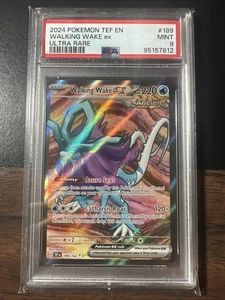 2024 Pokemon SV05 Temporal Forces Walking Wake EX Ultra Rare 189/162 #189 PSA 9 - Picture 1 of 2