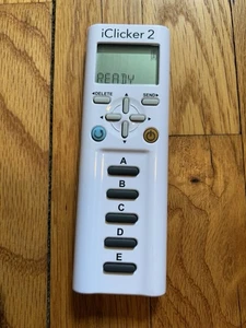 iClicker 2 Student Classroom Response System Fernbedienung weiß Clicker - Bild 1 von 4