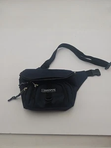 Eastsport Outdoor Company Fanny Pack Navy Blue 3 Zipper Pockets Belt Bag - Picture 1 of 7