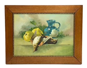 Bert Wolf (österreichisch) Öl auf Karton Gemälde, Stillleben 1924  - Bild 1 von 9