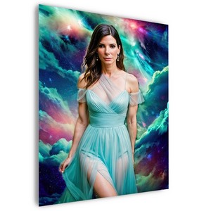 SANDRA BULLOCK Actress Model Diva Belles #2/7 ACEO Art Print Card by RoStar