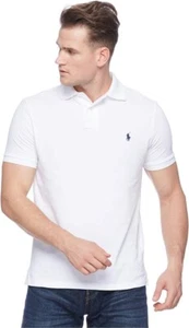 Talla M. Polo Ralph Lauren Para Hombres Personalizado Calce Ajustado Polo - Imagen 1 de 3
