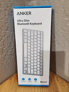 ANKER Ultra Slim Bluetooth Keyboard Brand New Apple & Android Compatible - Picture 1 of 3