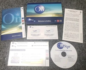 2004-2012 Chevy Colorado OnStar Info Packet Reference Guide Audio Disc Decals - Bild 1 von 3