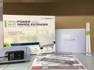 Amped Wireless REA20 700mW High Power AC1200 Dual Band AC Wi-Fi Extender (O3) - Picture 1 of 12