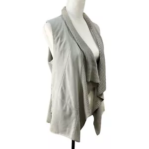 GNW Sweater Vest Open Front EUC Women's Size M - Picture 1 of 7