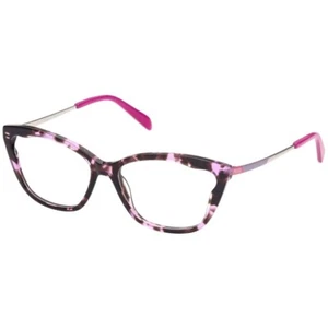 Emilio Pucci Optical Cat Eye Glasses Frames Havana Purple Tortoise 54-15-140 - Picture 1 of 7
