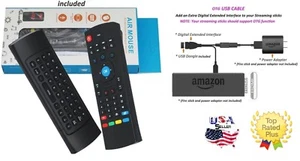 MX3 2.4G Air Mouse Wireless Remote Control & USB OTG Adapter 4 Amazon Firestick - Picture 1 of 11