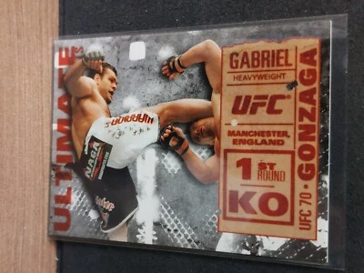 Gabriel Gonzaga Mirko Cro Cop UKO-1 2013 Topps UFC Knockout Ultimate Knockout - Image 1 of 2