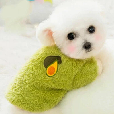 WarmWinter Dog Clothes Soft Fleece Dog Jacket Coat Sweater Pet Puppy Cat Jumpe↔ - Image 1 of 4