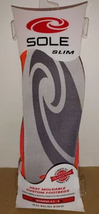 SOLE - Heat Moldable - Women's 4.5 - 5 Custom Footbeds SLIM NEW - Picture 1 of 6