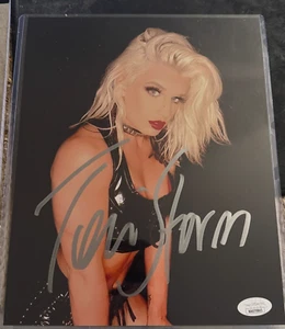 Timeless Toni Storm Wrestling Autographed 8x10 Photo Signed COA JSA AEW WWE NXT - Picture 1 of 2