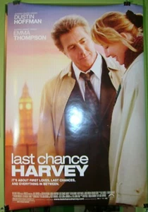 Last Chance Harvey 2008 original d/s MOVIE POSTER 27x40 Dustin Hoffman /Thompson - Picture 1 of 3