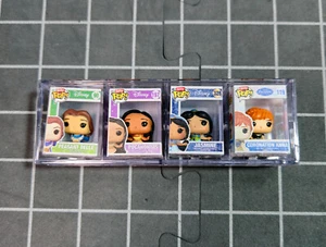 Funko Bitty Pop Coronation Anna Chase 119 + Jasmine + Pocahontas + Belle + Shelf - Picture 1 of 3