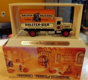 Matchbox Great Beers of the World - 1932 MERCEDES BENZ L5 LORRY - Holsten YGB06 - Picture 1 of 8